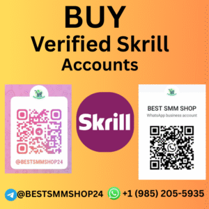 Buy Verified Skrill Accounts